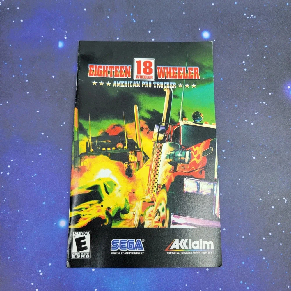 18 Wheeler American Pro Trucker PS2 PlayStation 2 Sega Acclaim Complete CIB